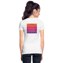 Load image into Gallery viewer, Simplified and Sassy Women’s Premium Organic T-Shirt - white