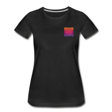 Load image into Gallery viewer, Simplified and Sassy Women’s Premium Organic T-Shirt - black