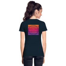 Load image into Gallery viewer, Simplified and Sassy Women’s Premium Organic T-Shirt - deep navy