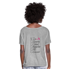 Load image into Gallery viewer, Women’s Flowy T-Shirt - heather gray