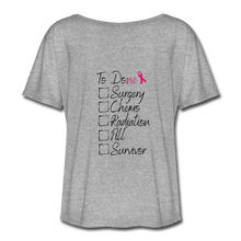 Load image into Gallery viewer, Women’s Flowy T-Shirt - heather gray