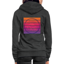 Load image into Gallery viewer, Sassy Fleece Zip Hoodie - charcoal gray