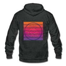 Load image into Gallery viewer, Sassy Fleece Zip Hoodie - charcoal gray