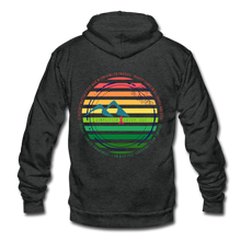 Load image into Gallery viewer, Survivor Zip Hoodie - charcoal gray