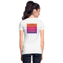 Load image into Gallery viewer, Simplified and Sassy Women’s Premium Organic T-Shirt - white
