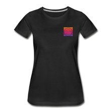 Load image into Gallery viewer, Simplified and Sassy Women’s Premium Organic T-Shirt - black
